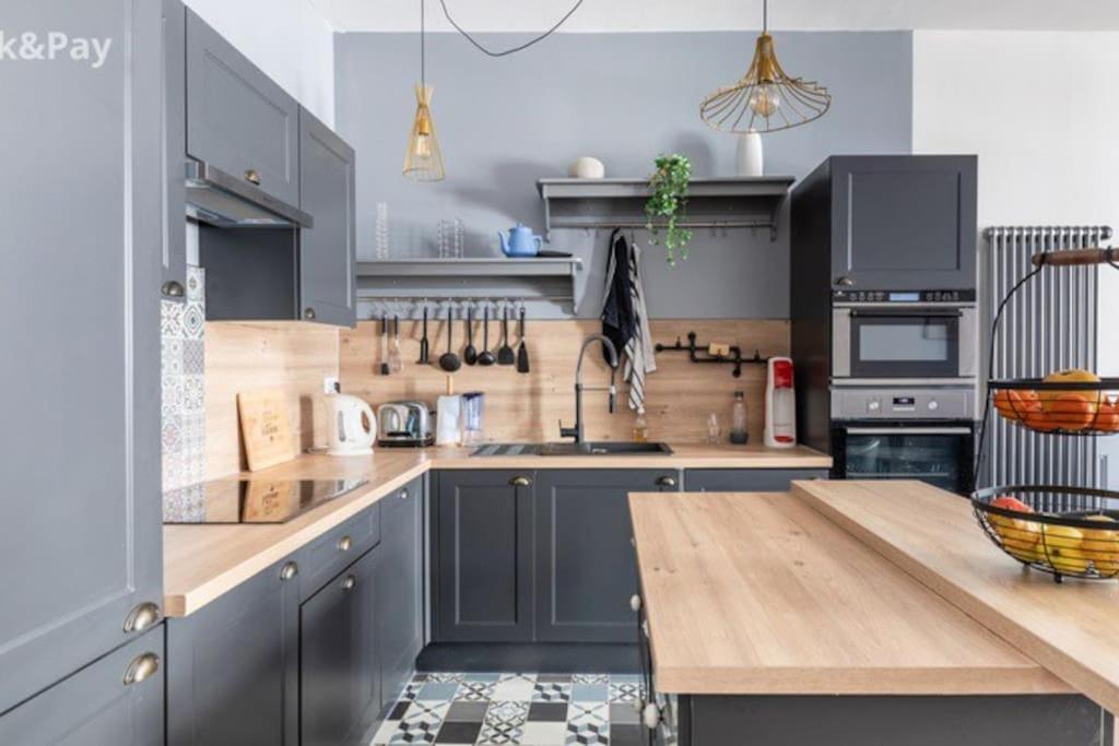 Cauquilha Spacieux Appartement Bourgeois En Centre Ville Béziers Esterno foto