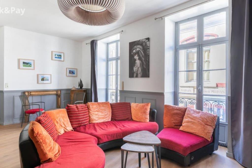 Cauquilha Spacieux Appartement Bourgeois En Centre Ville Béziers Esterno foto
