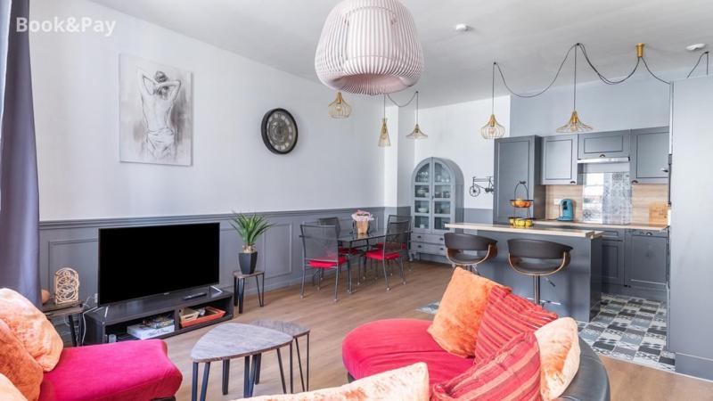 Cauquilha Spacieux Appartement Bourgeois En Centre Ville Béziers Esterno foto