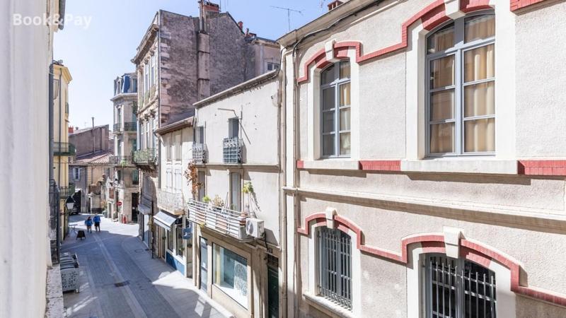Cauquilha Spacieux Appartement Bourgeois En Centre Ville Béziers Esterno foto